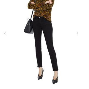 Acne Studios Black Midrise skinny jeans
